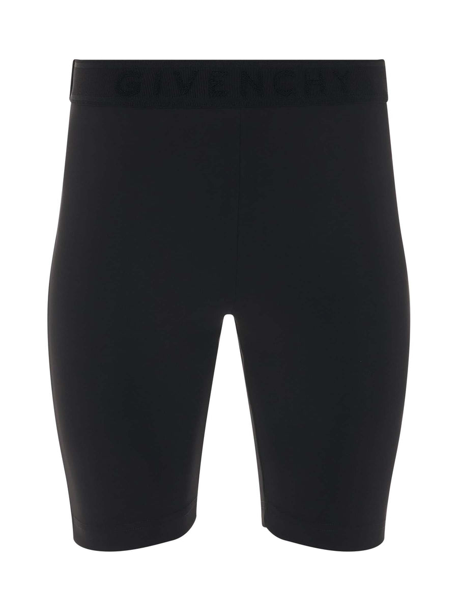 GIVENCHY CYCLIST SHORT ELASTIC JACQUARD - BEYMEN
