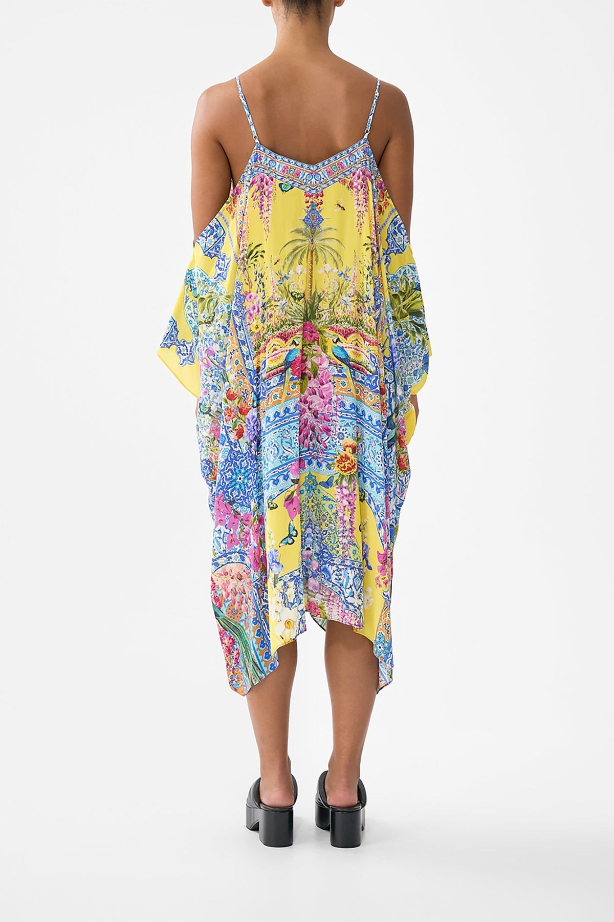 CAMILLA SHOULDER STRAP KAFTAN - BEYMEN