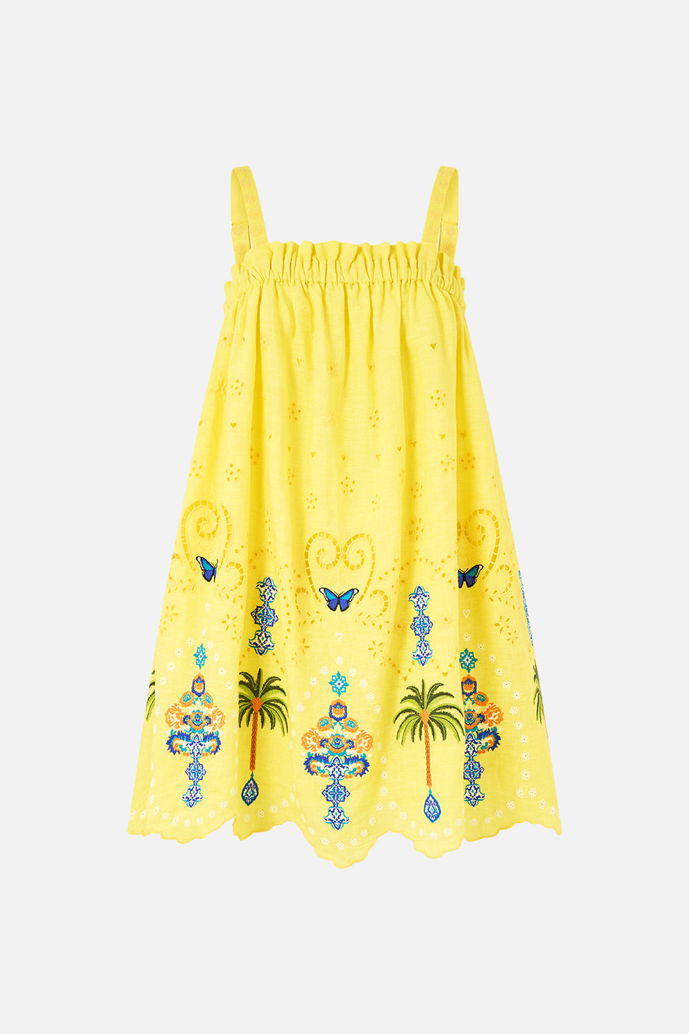 CAMILLA STRAP SHORT SUNDRESS - BEYMEN
