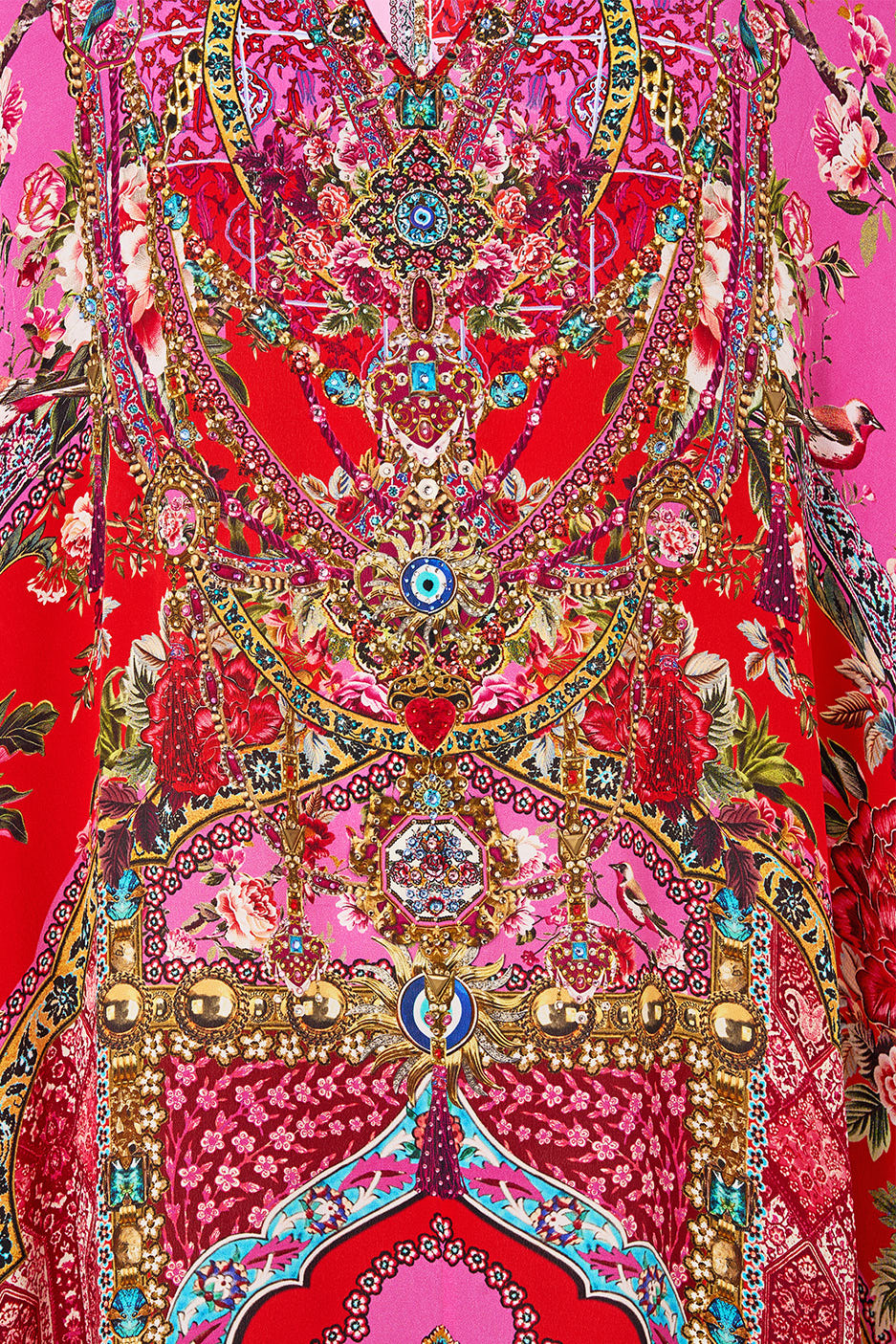 CAMILLA SLIM FIT KAFTAN WITH SPLIT - BEYMEN