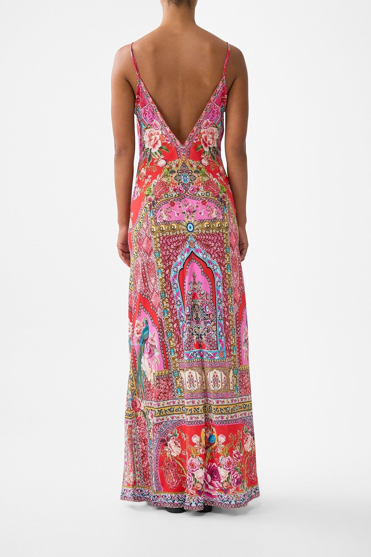 CAMILLA LENGTH BIAS SLIP DRESS - BEYMEN