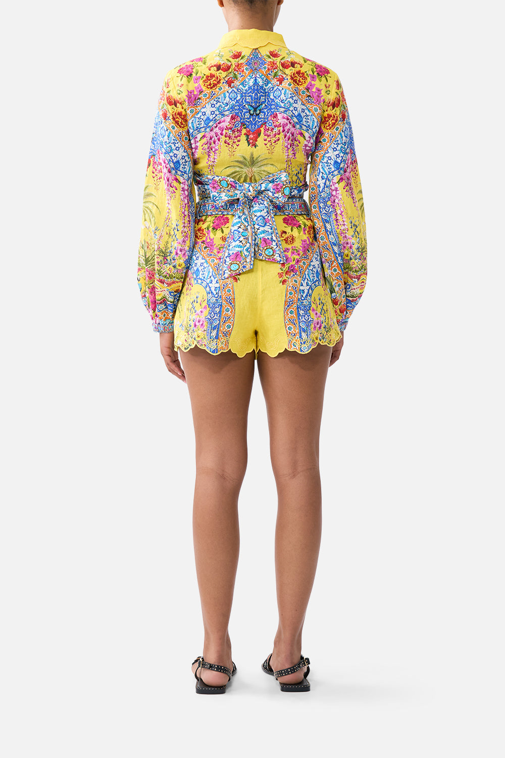 CAMILLA TUCK FRONT SHORT - BEYMEN