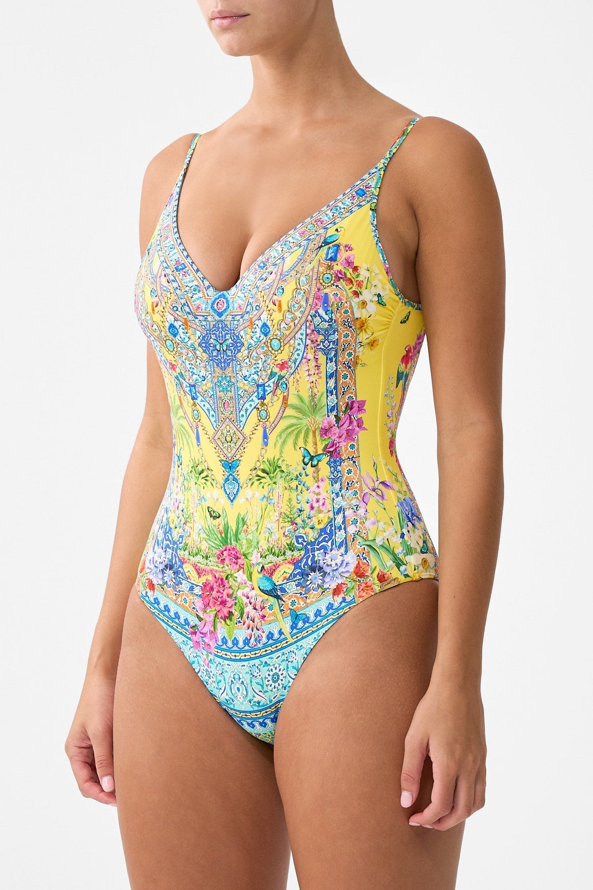 CAMILLA ONE PIECE WITH SCOOP BACK - BEYMEN