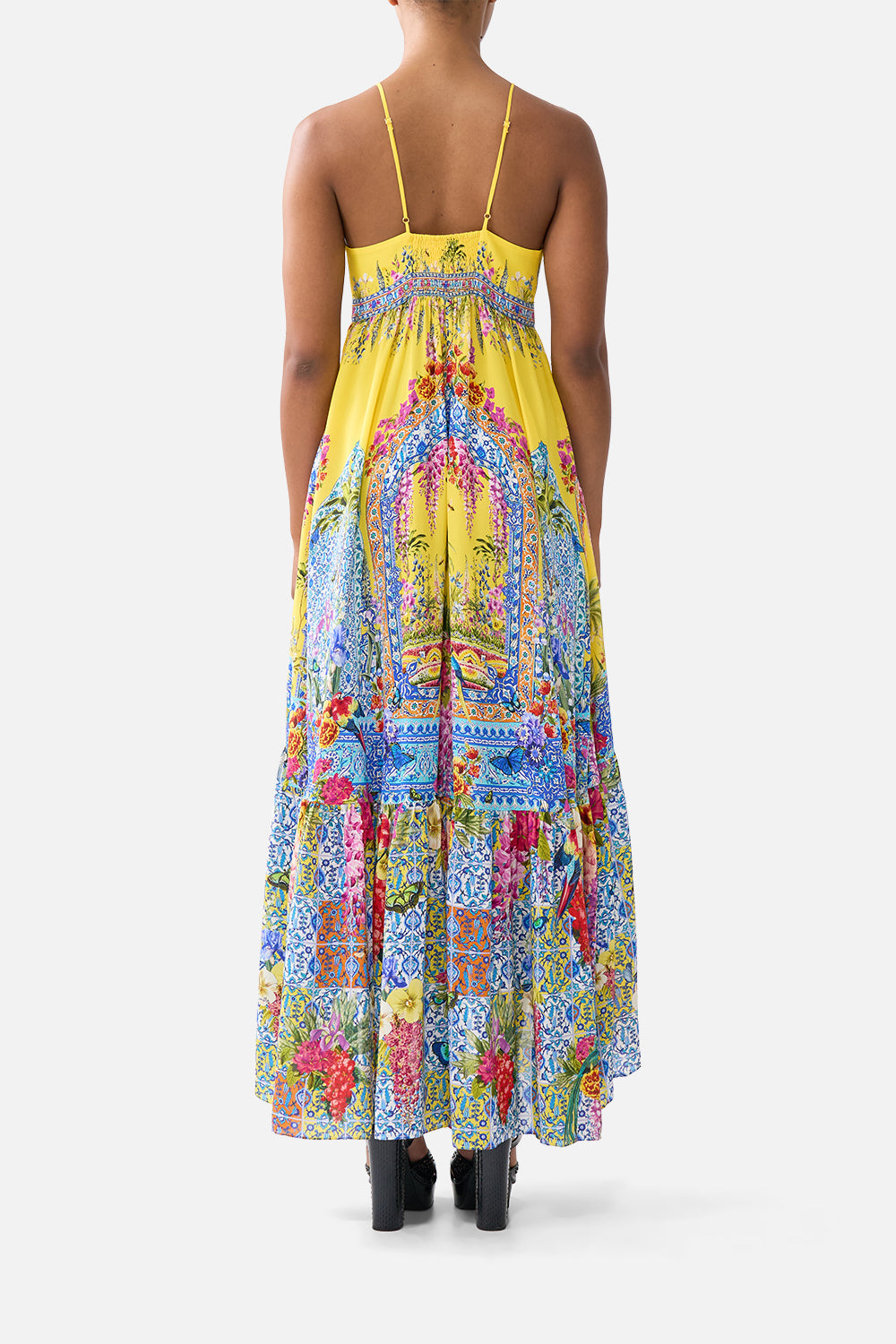 CAMILLA TIE FRONT DRESS - BEYMEN
