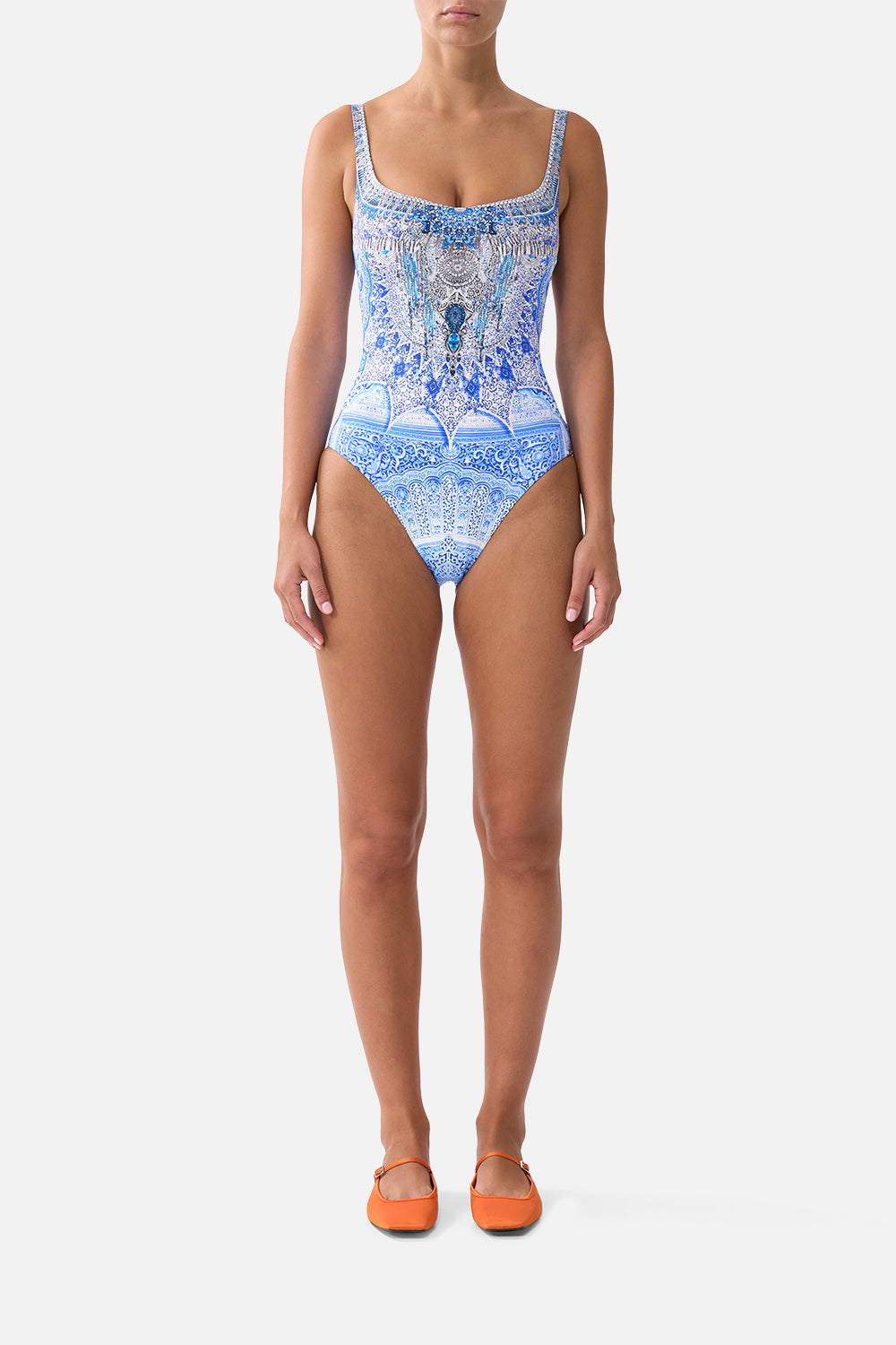 CAMILLA ONE PIECE W SCOOP BACK - BEYMEN