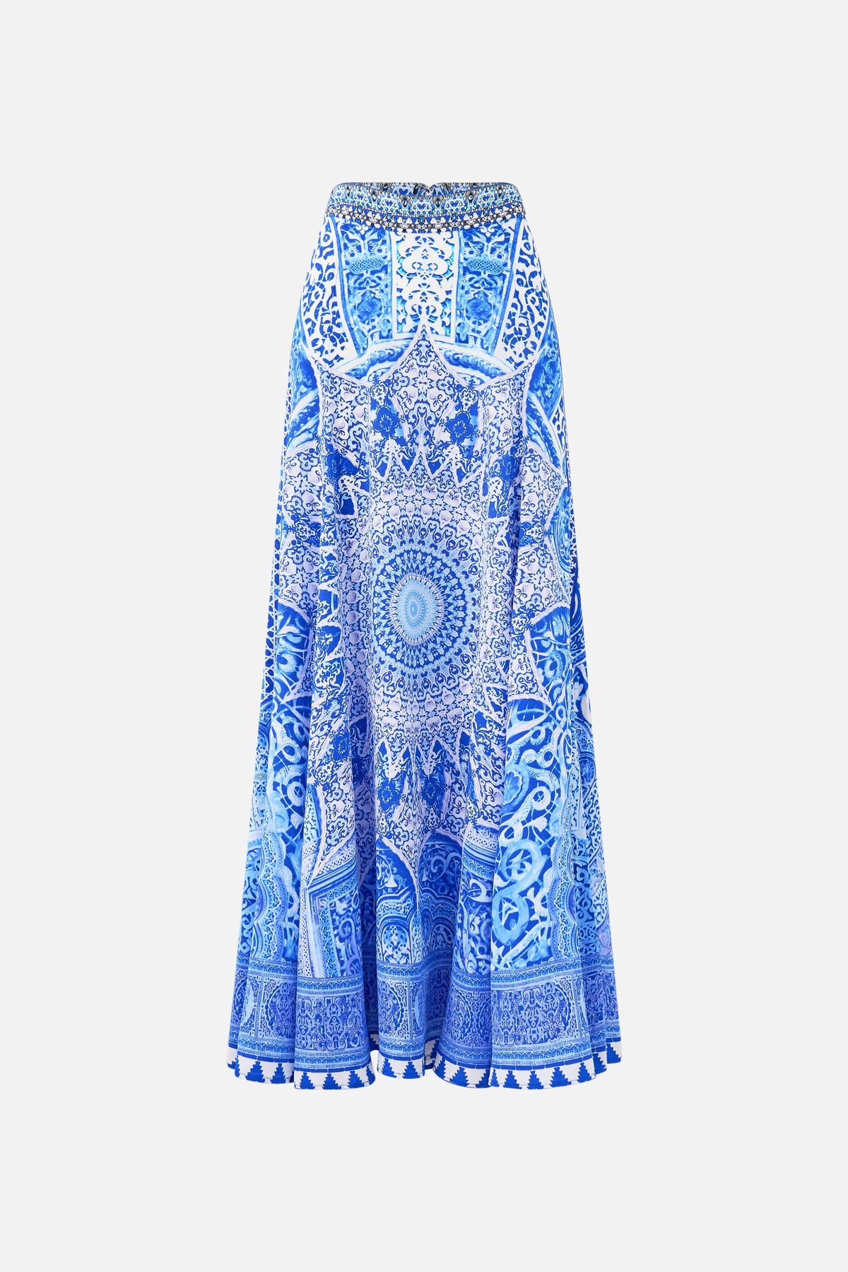 CAMILLA PANELLED FLARED LONG SKIRT - BEYMEN