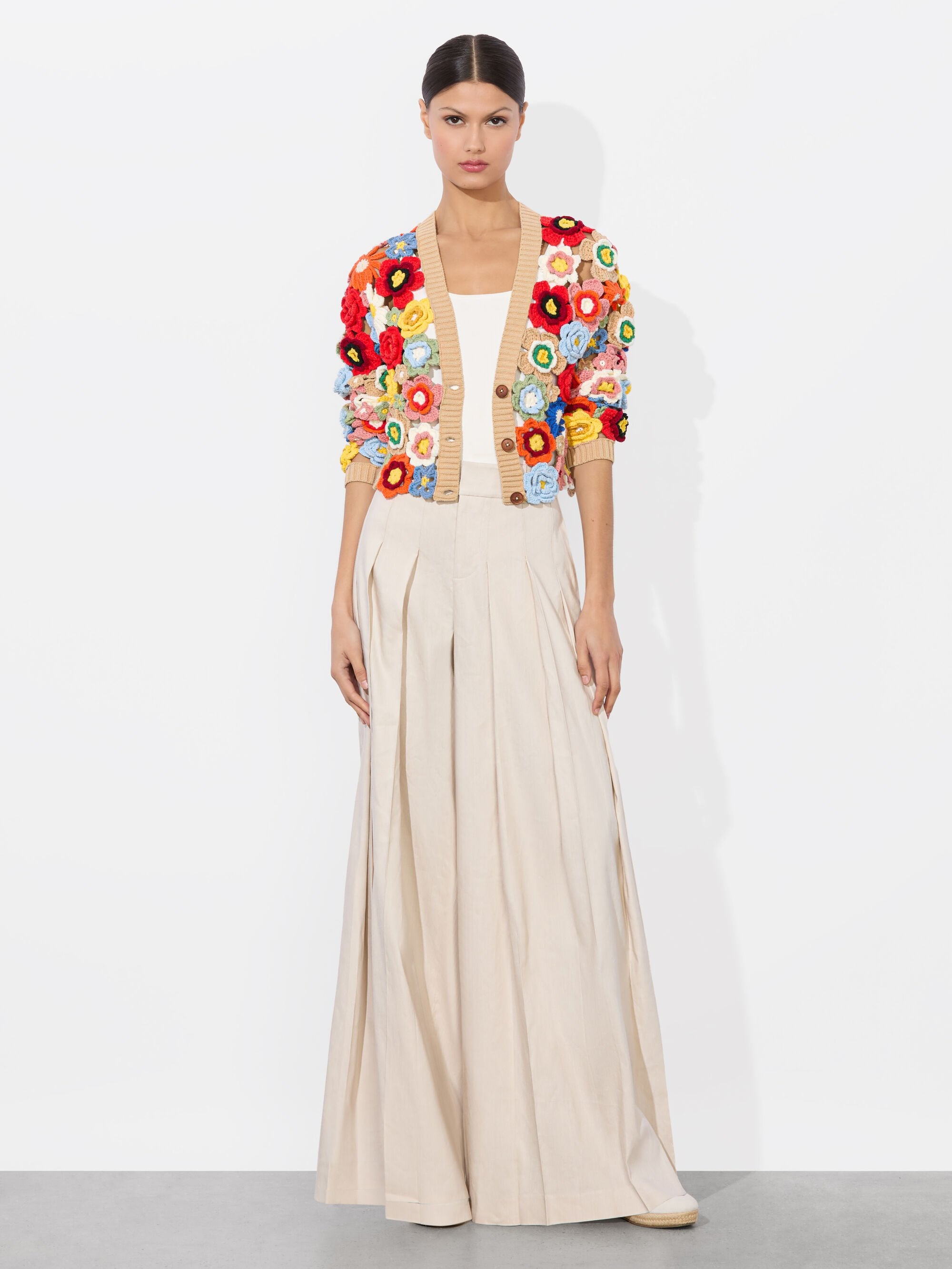 ALICE + OLIVIA BRADLEY SHORT CARDIGAN - BEYMEN