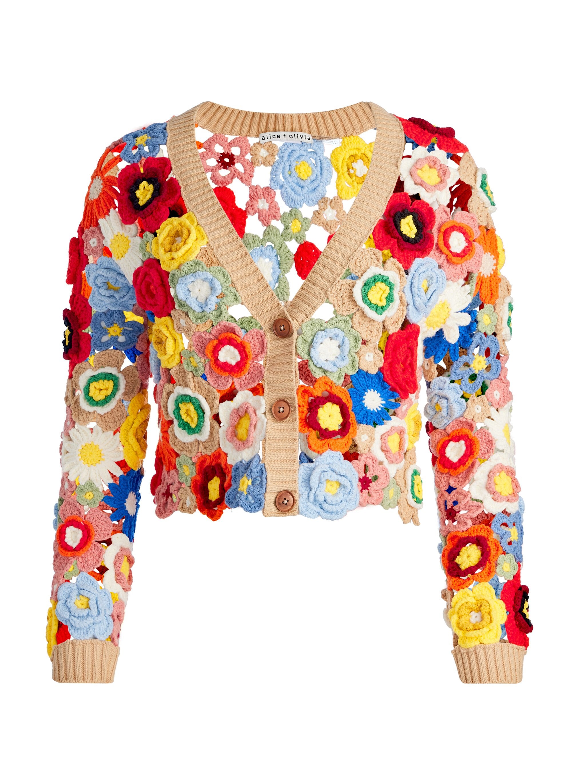 ALICE + OLIVIA BRADLEY SHORT CARDIGAN - BEYMEN