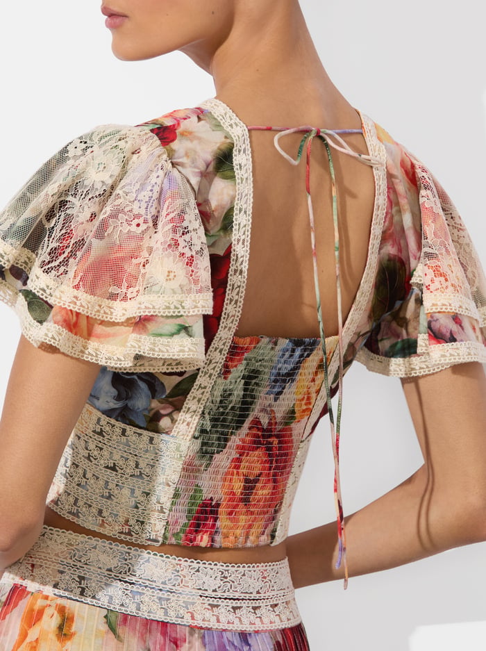 ALICE + OLIVIA SLV BLOUSE - BEYMEN