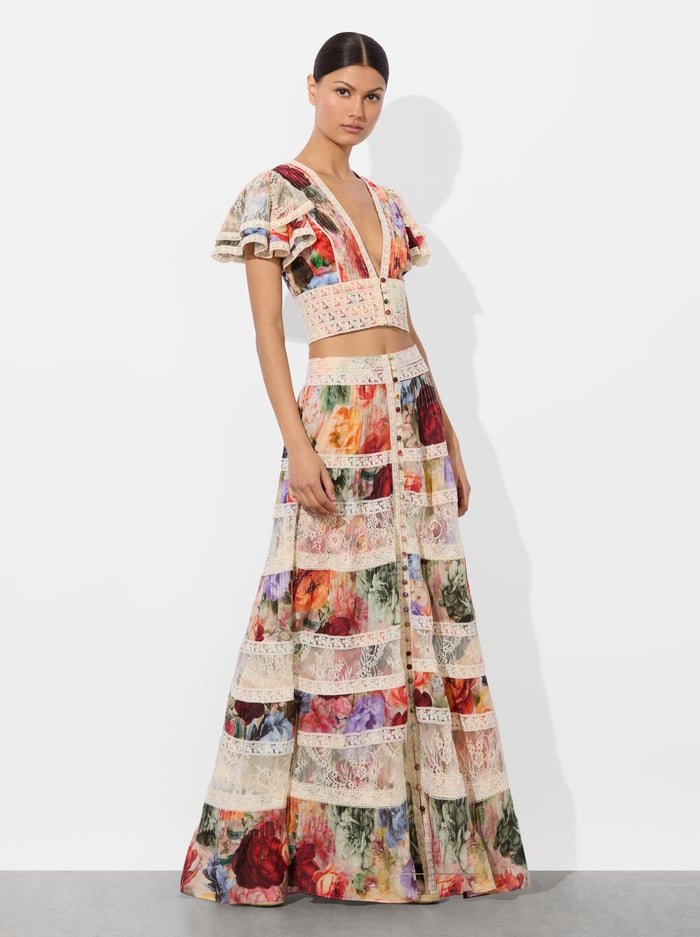 ALICE + OLIVIA SLV BLOUSE - BEYMEN