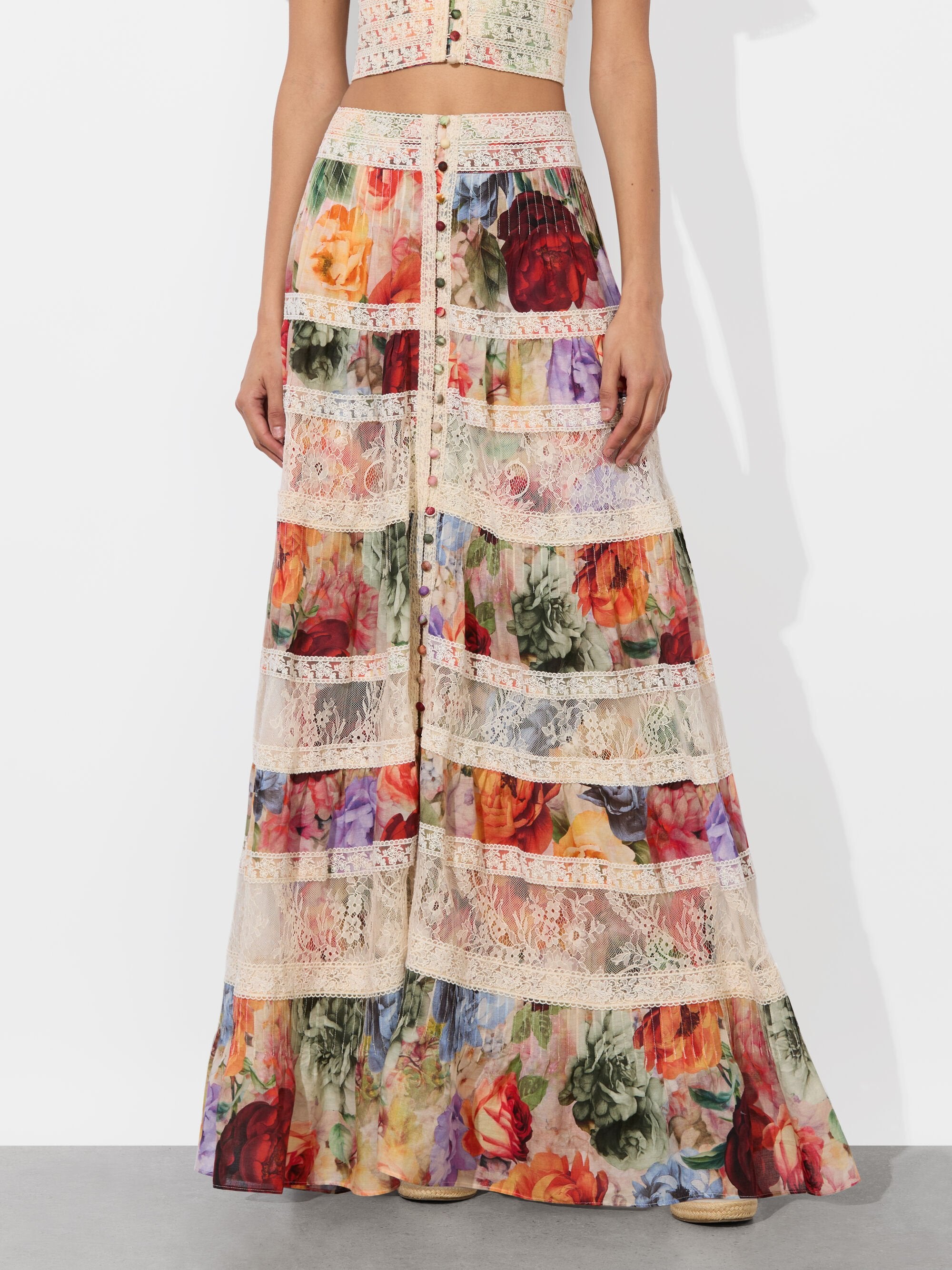 ALICE + OLIVIA MAXI SKIRT - BEYMEN