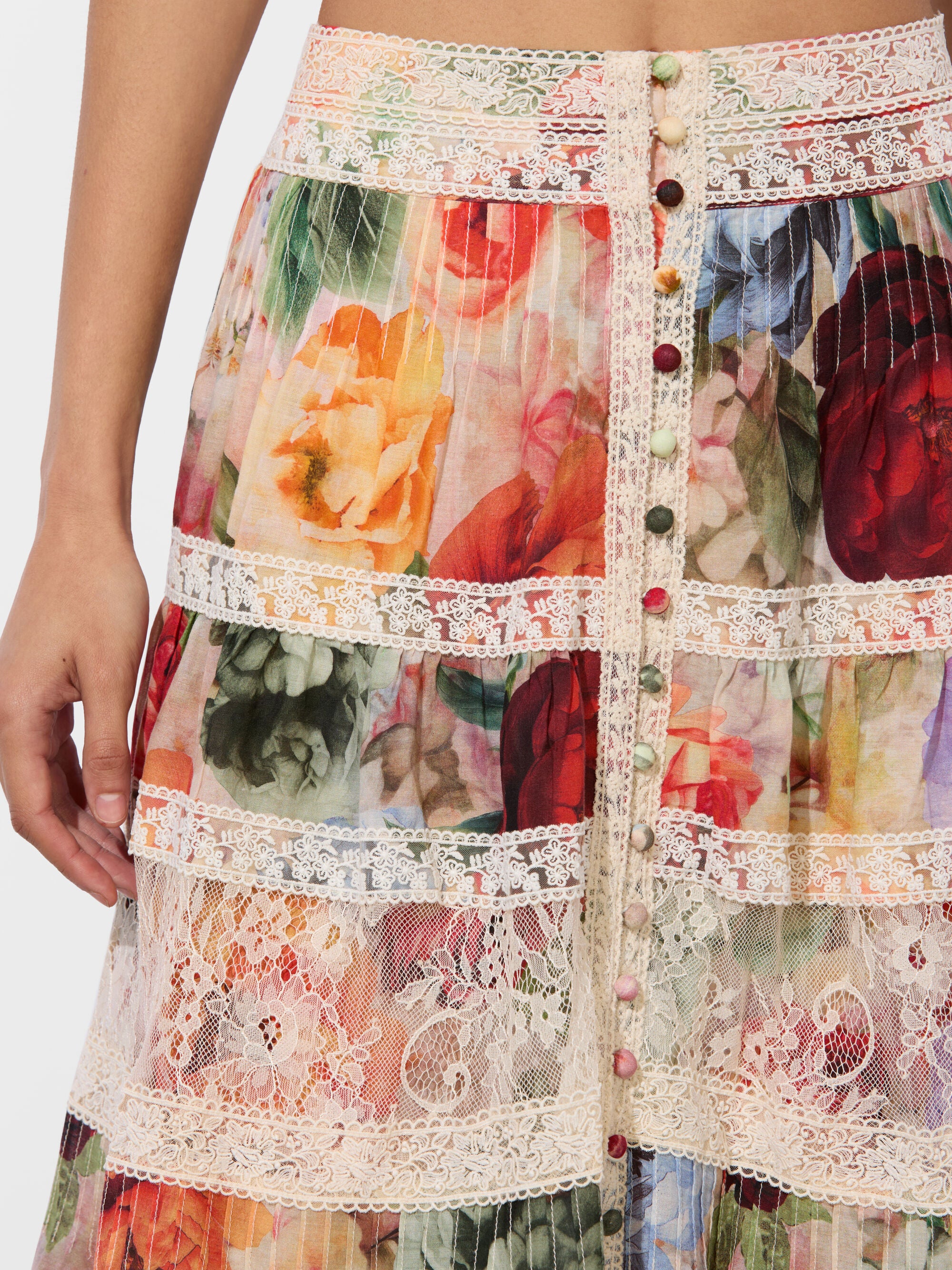 ALICE + OLIVIA MAXI SKIRT - BEYMEN