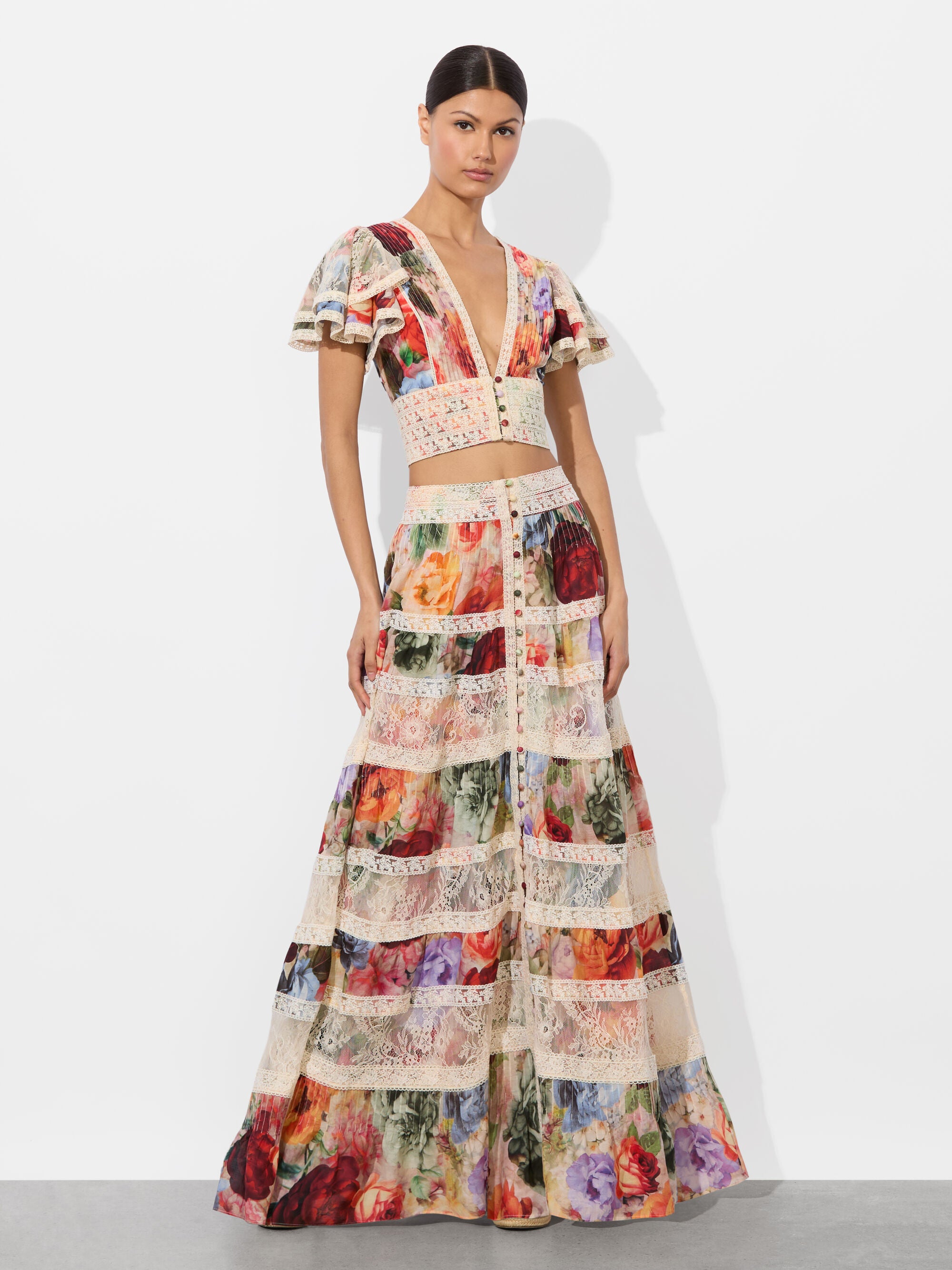 ALICE + OLIVIA MAXI SKIRT - BEYMEN
