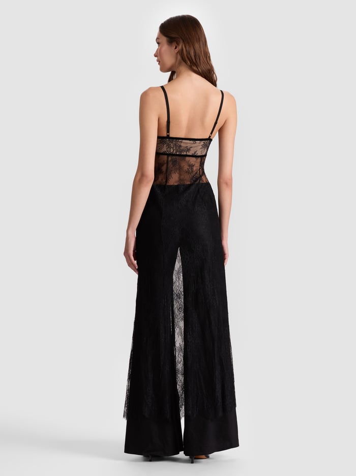 ALICE+OLIVIA LACE MAXI TOP - BEYMEN