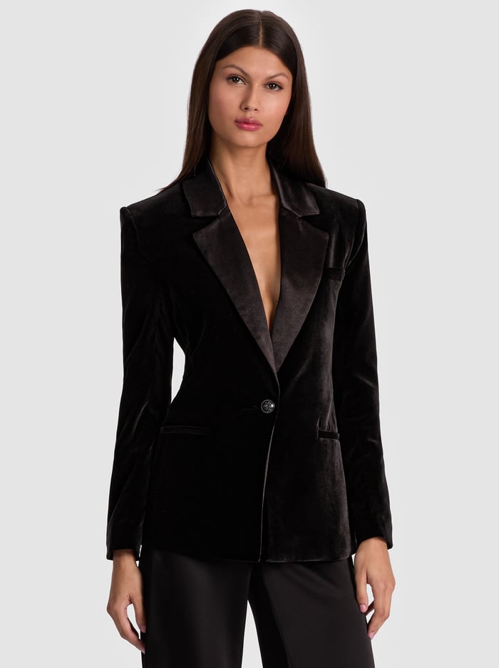 ALICE + OLIVIA BRSTD BLAZER - BEYMEN