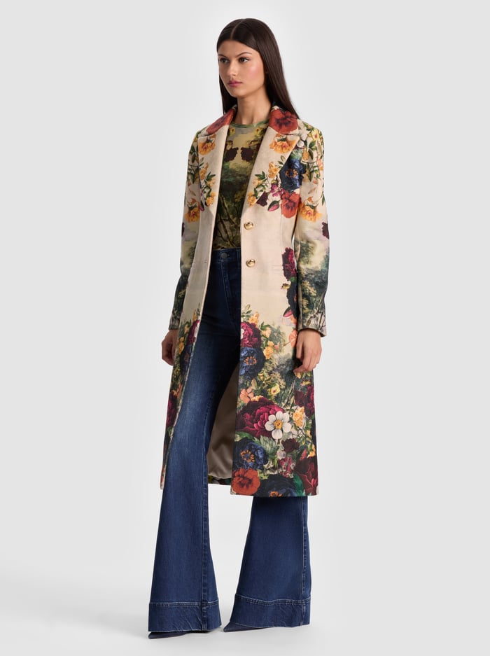ALICE + OLIVIA BELTED COAT - BEYMEN