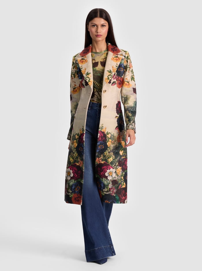 ALICE + OLIVIA BELTED COAT - BEYMEN