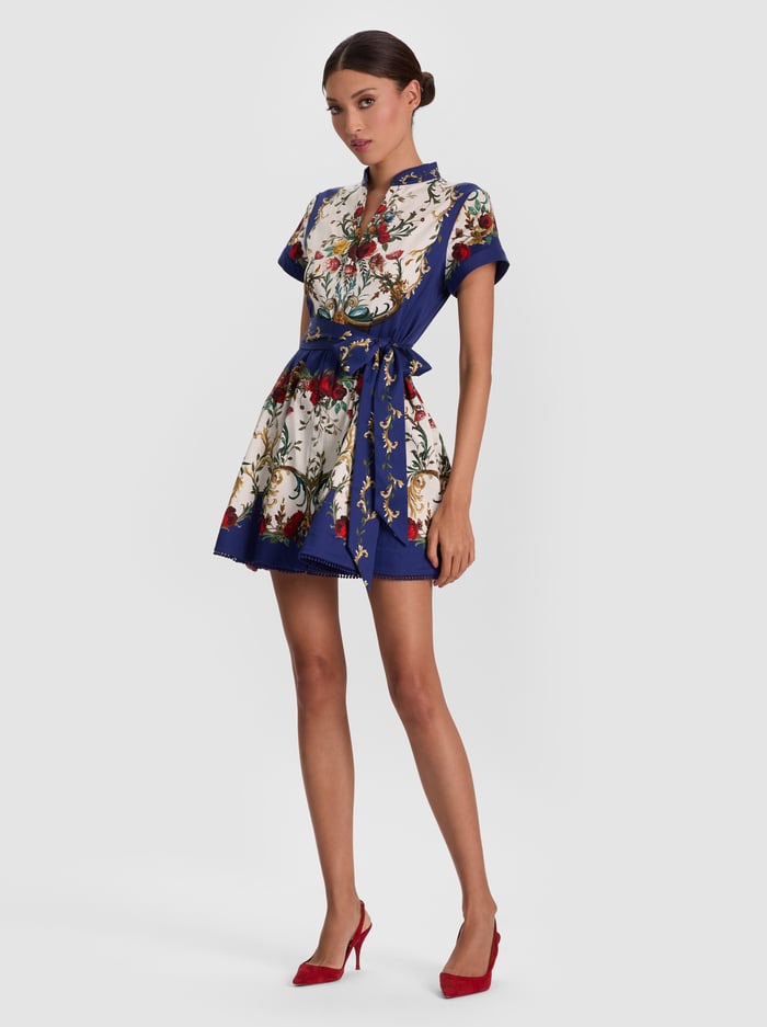 ALICE + OLIVIA DRESS W TIE BELT - BEYMEN
