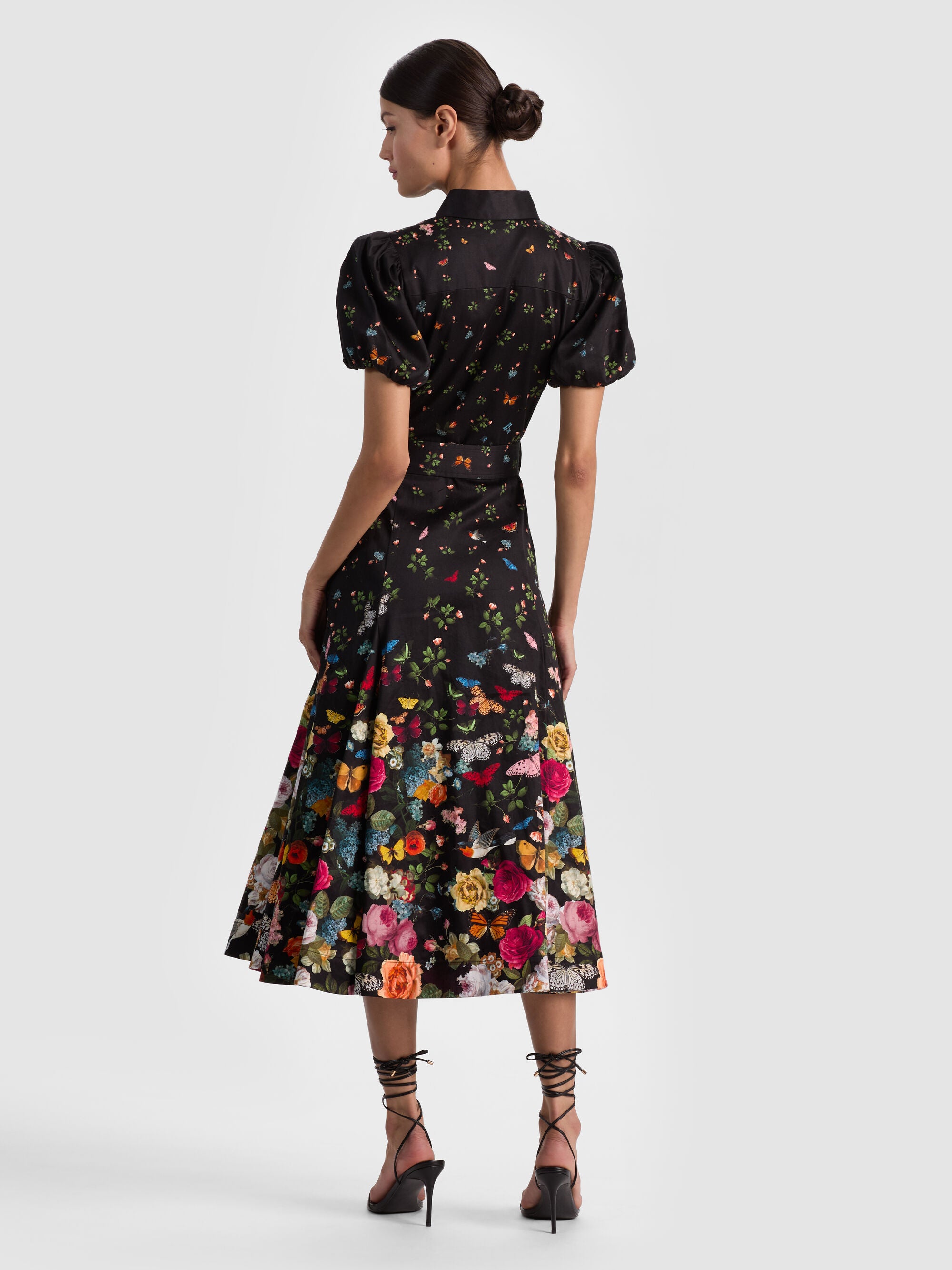 ALICE + OLIVIA MIDI DRESS W BELT - BEYMEN