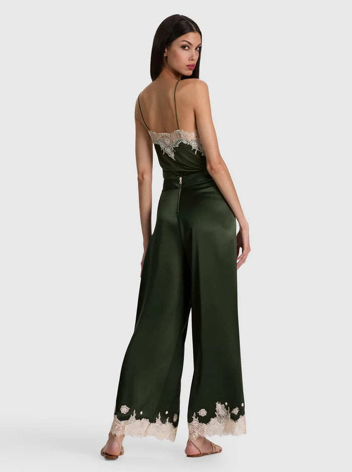 ALICE + OLIVIA LACE GAUCHO PANT - BEYMEN