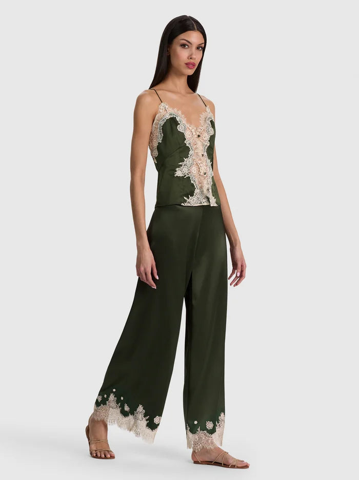ALICE + OLIVIA LACE GAUCHO PANT - BEYMEN