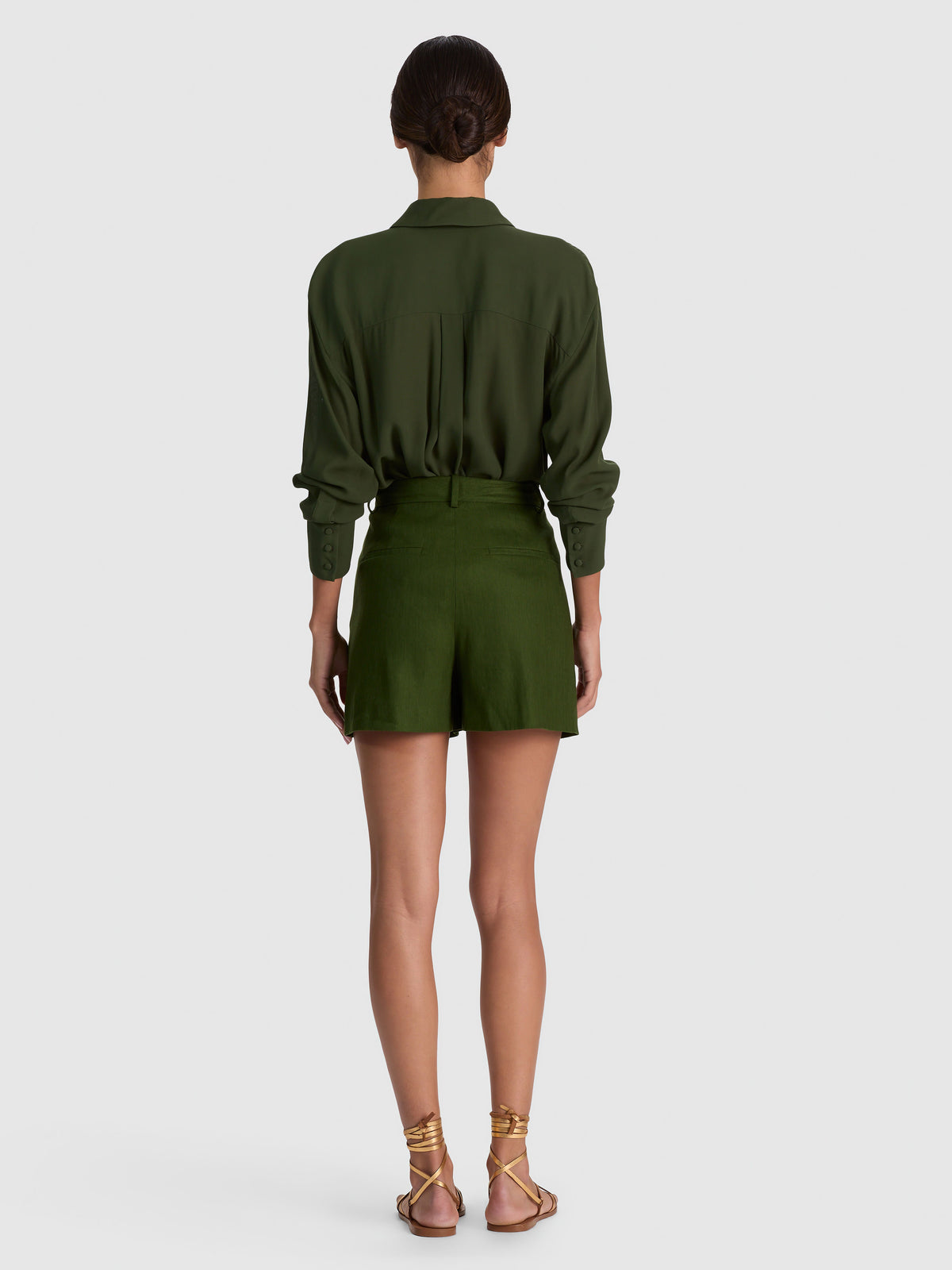 ALICE + OLIVIA LONG PLEATED SHORT - BEYMEN