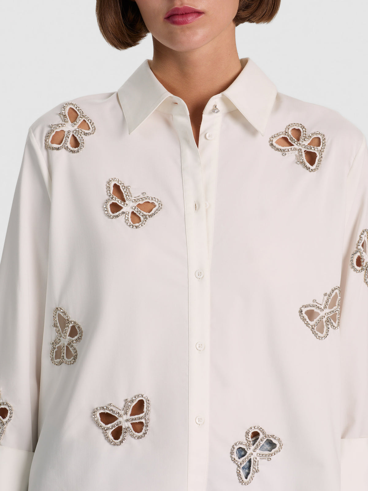 ALICE + OLIVIA BTDWN W CUTOUTS - BEYMEN