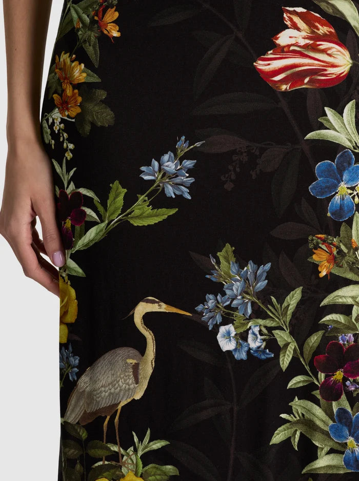 ALICE + OLIVIA DELORA STRAPLESS MIDI DRESS - BEYMEN
