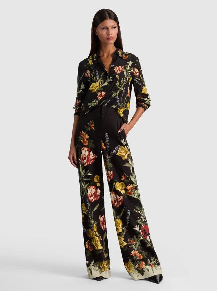 ALICE + OLIVIA WIDE LEG PANT - BEYMEN