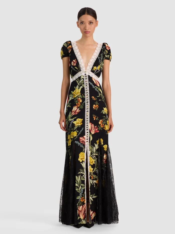 ALICE + OLIVIA MIDI DRESS - BEYMEN