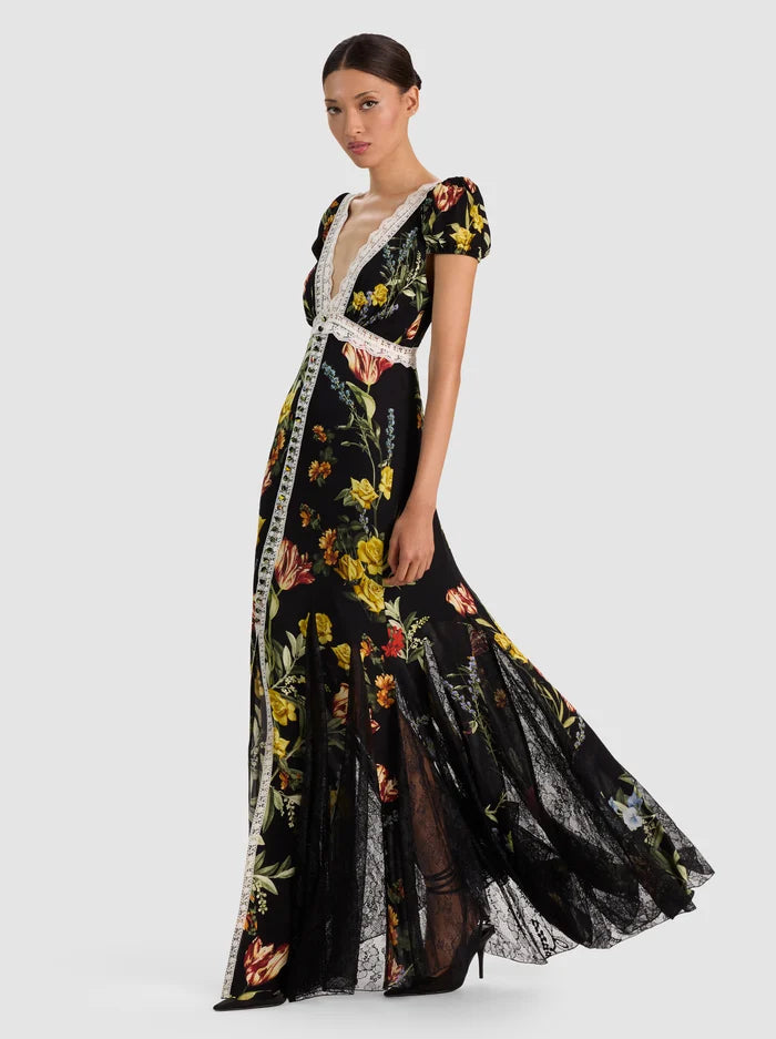 ALICE + OLIVIA MIDI DRESS - BEYMEN