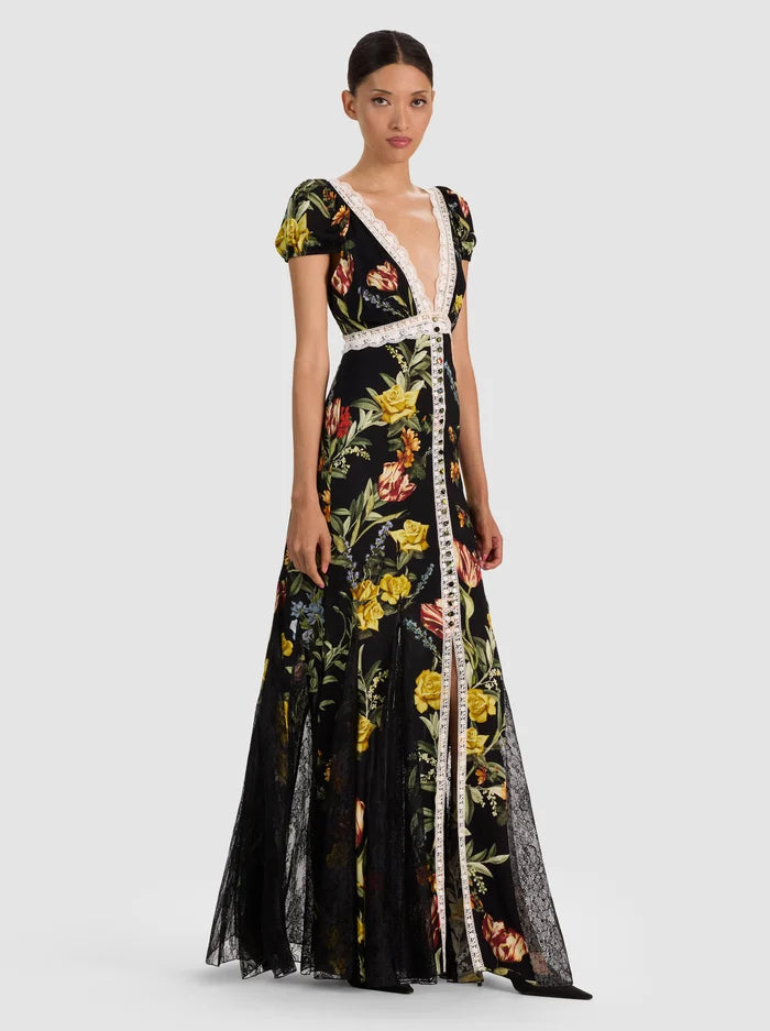 ALICE + OLIVIA MIDI DRESS - BEYMEN