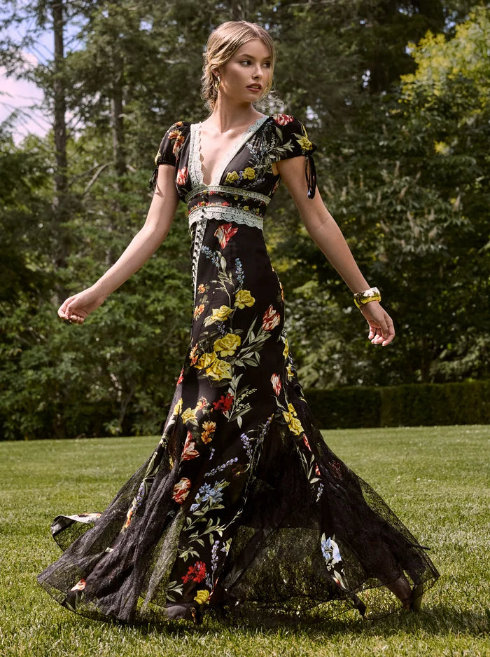 ALICE + OLIVIA MIDI DRESS - BEYMEN