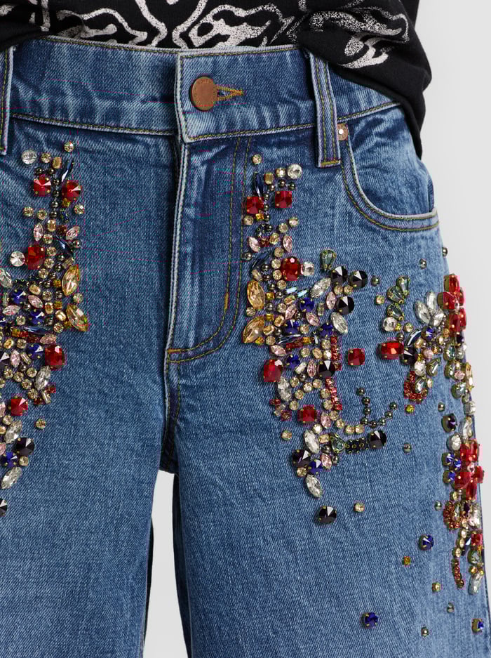 ALICE+OLIVIA JEAN W EMBEL - BEYMEN