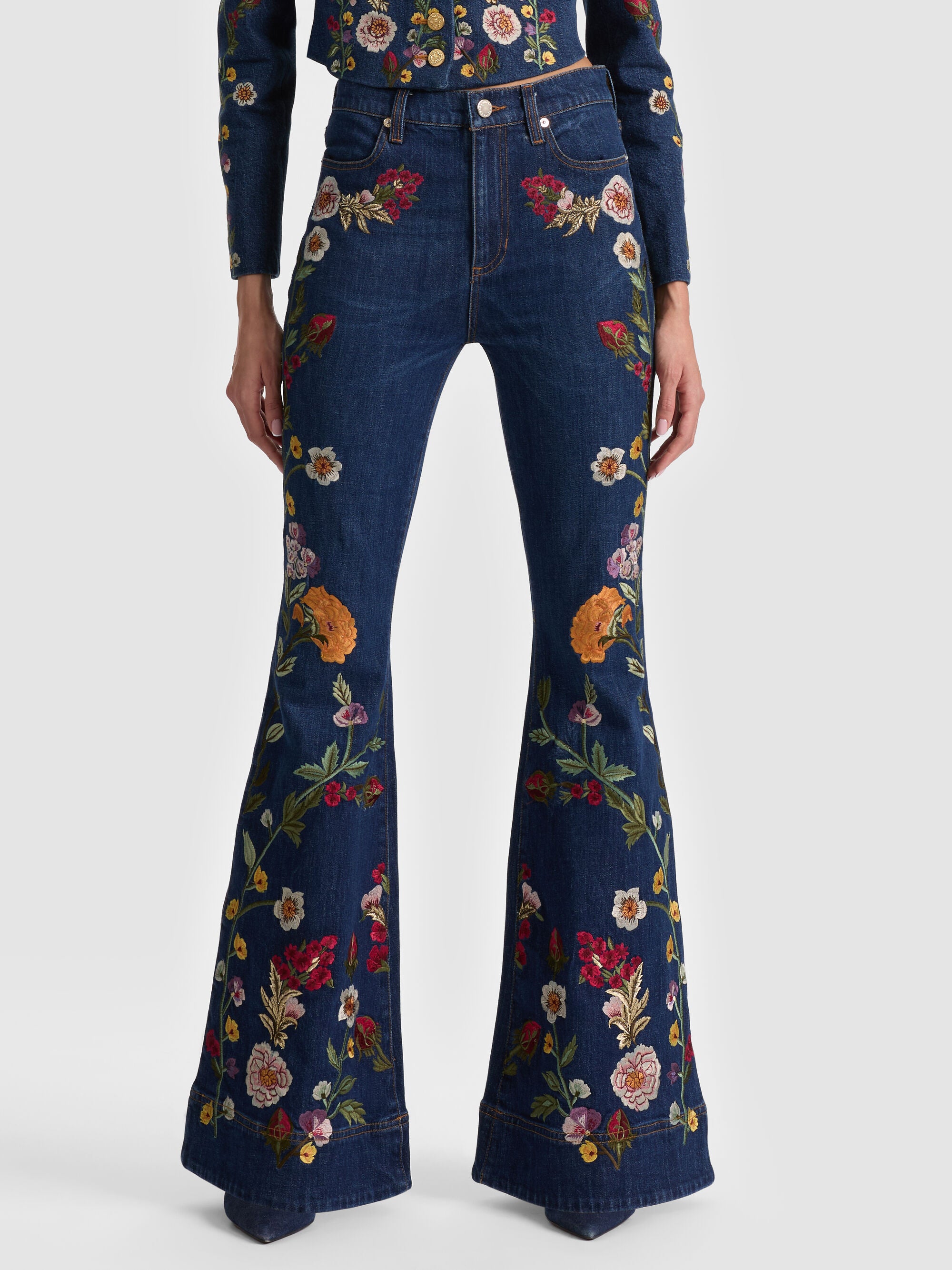 ALICE + OLIVIA BELL W EMBR - BEYMEN