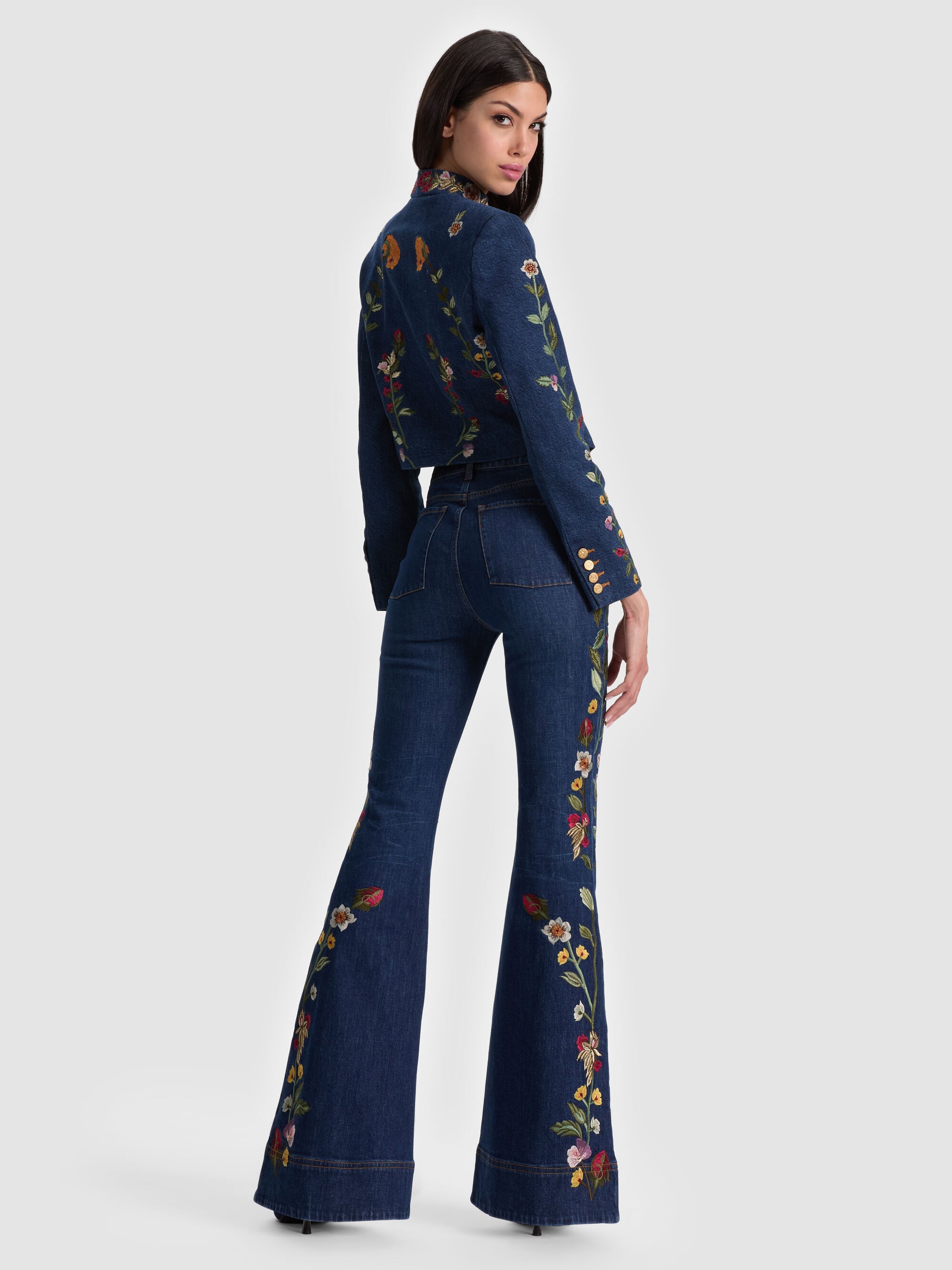 ALICE + OLIVIA BELL W EMBR - BEYMEN