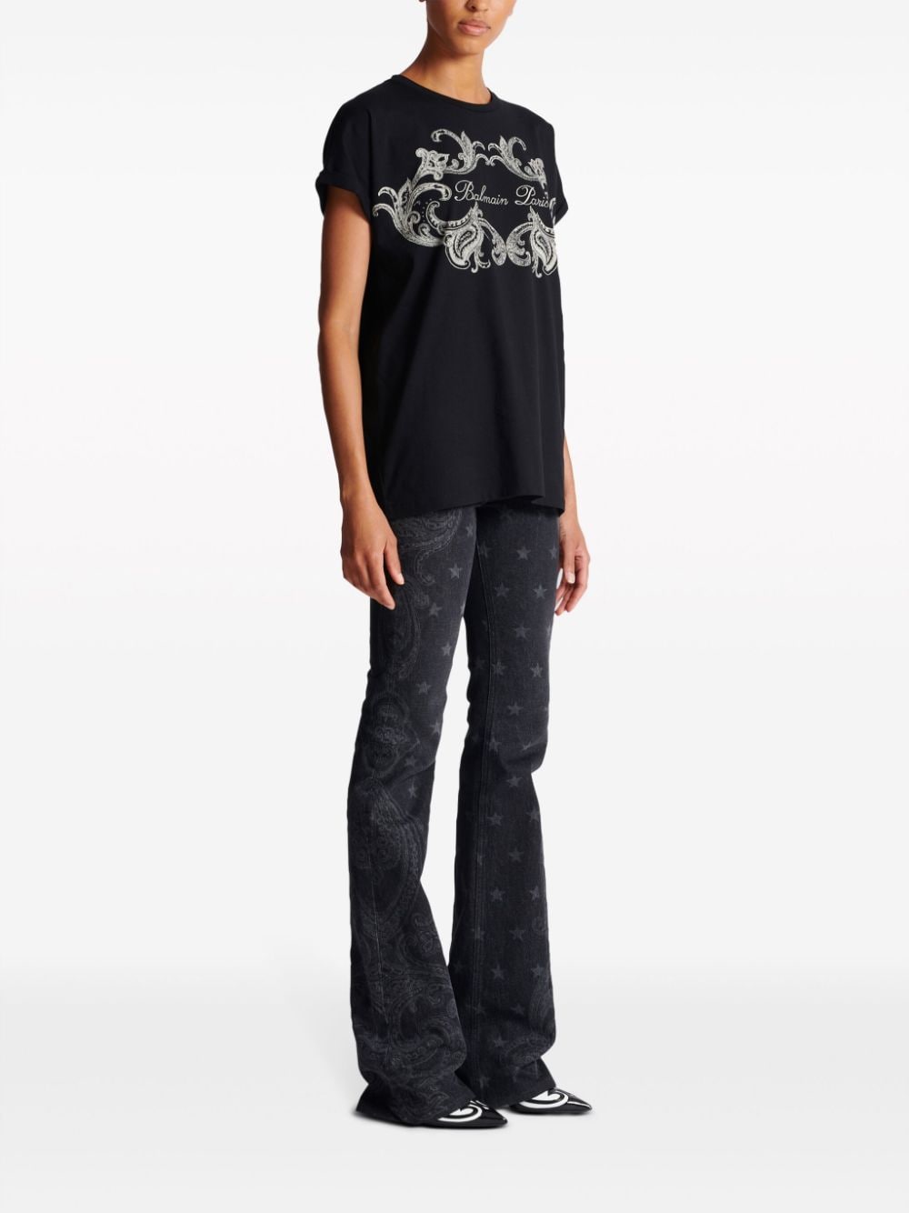 Balmain Paisley T-shirt