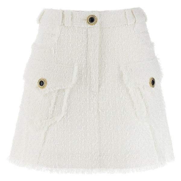 Balmain Trapeze Mini Skirt