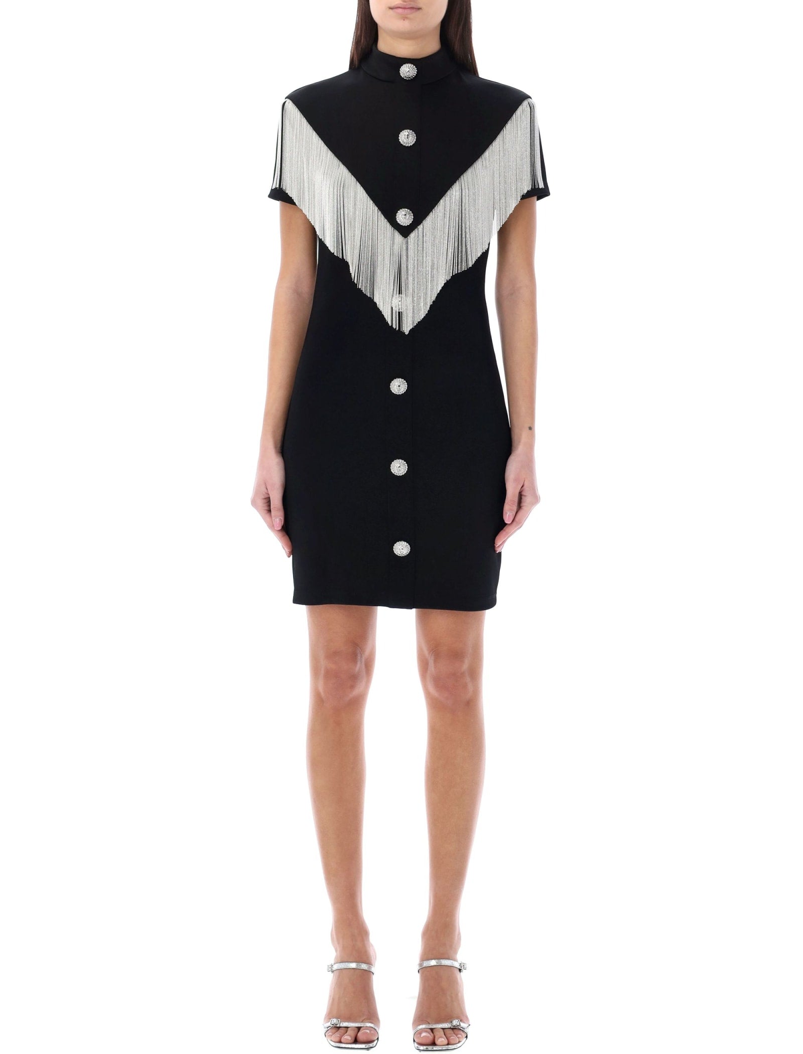 Balmain Jerset Short Dress