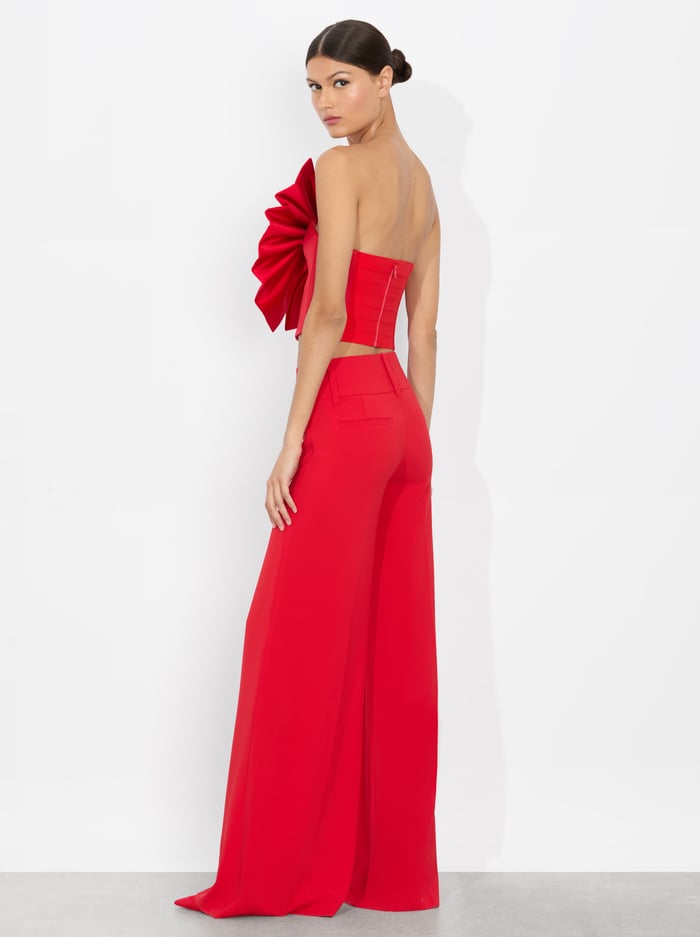ALICE + OLIVIA STRAPLESS BOW FT TOP - BEYMEN