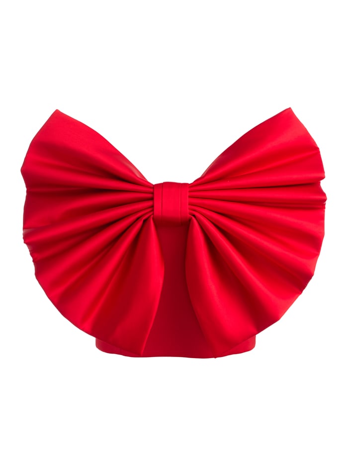 ALICE + OLIVIA STRAPLESS BOW FT TOP - BEYMEN