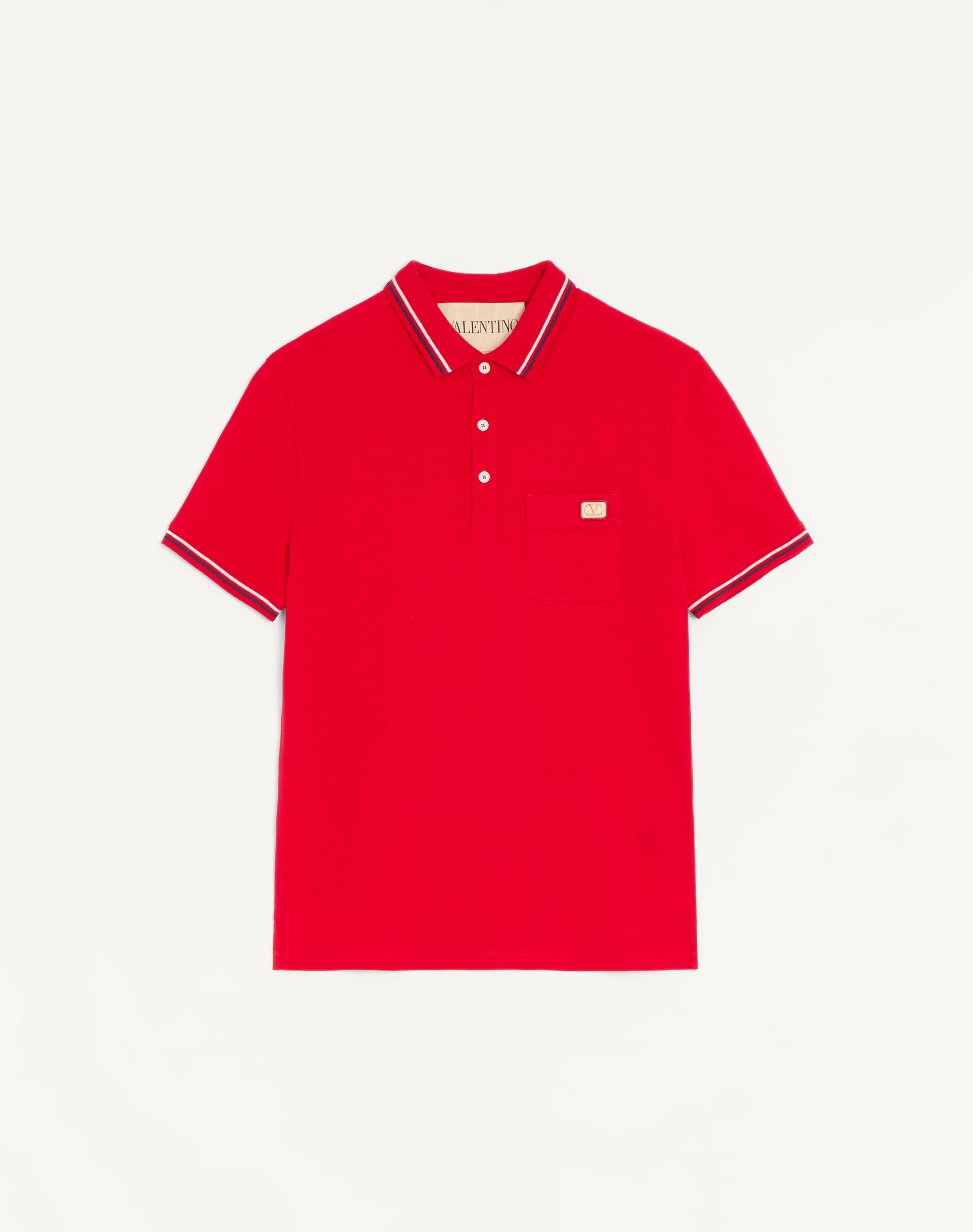 VALENTINO GARAVANI POLO JERSEY - BEYMEN