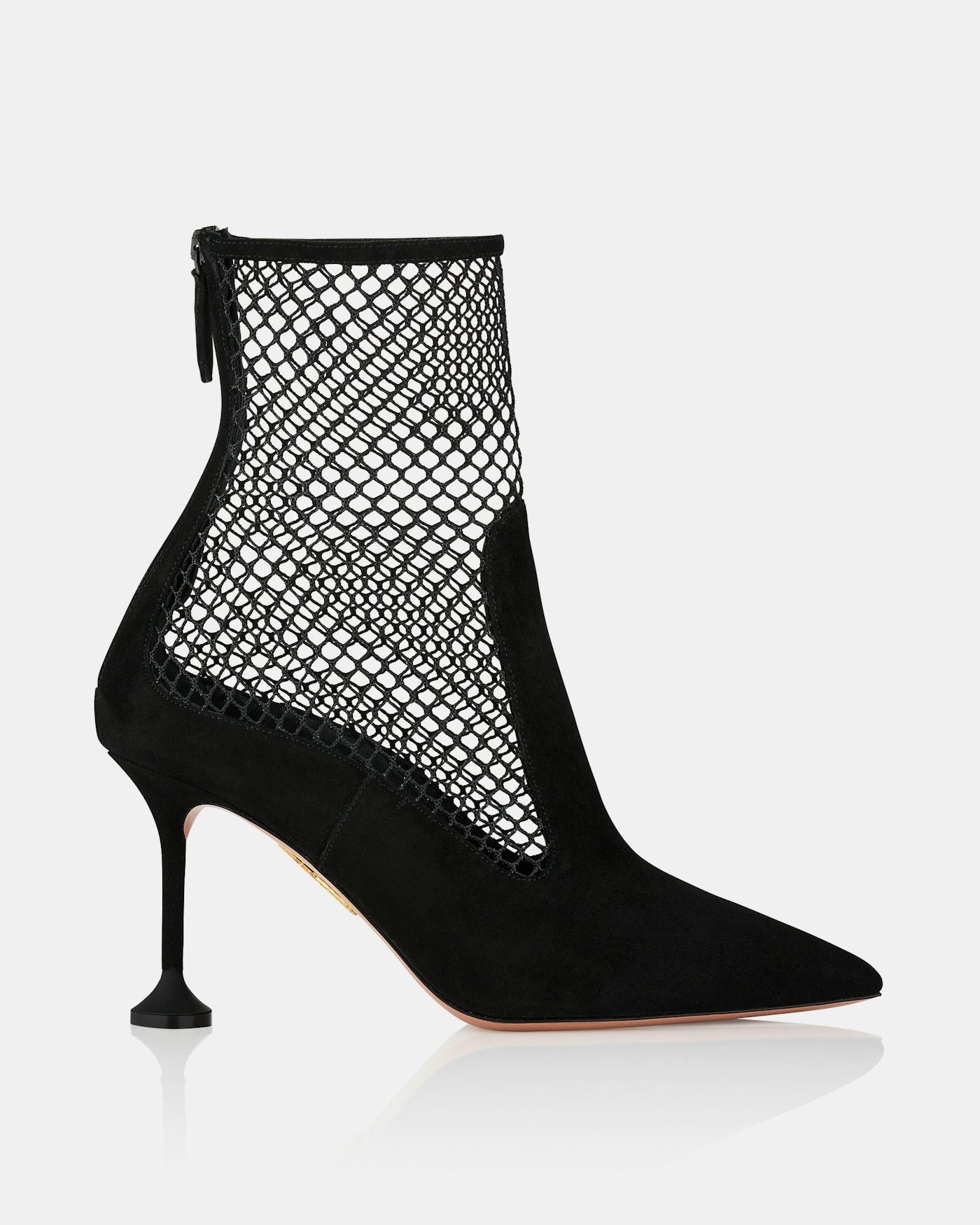 AQUAZZURA DAWN MESH BOOTIE - BEYMEN