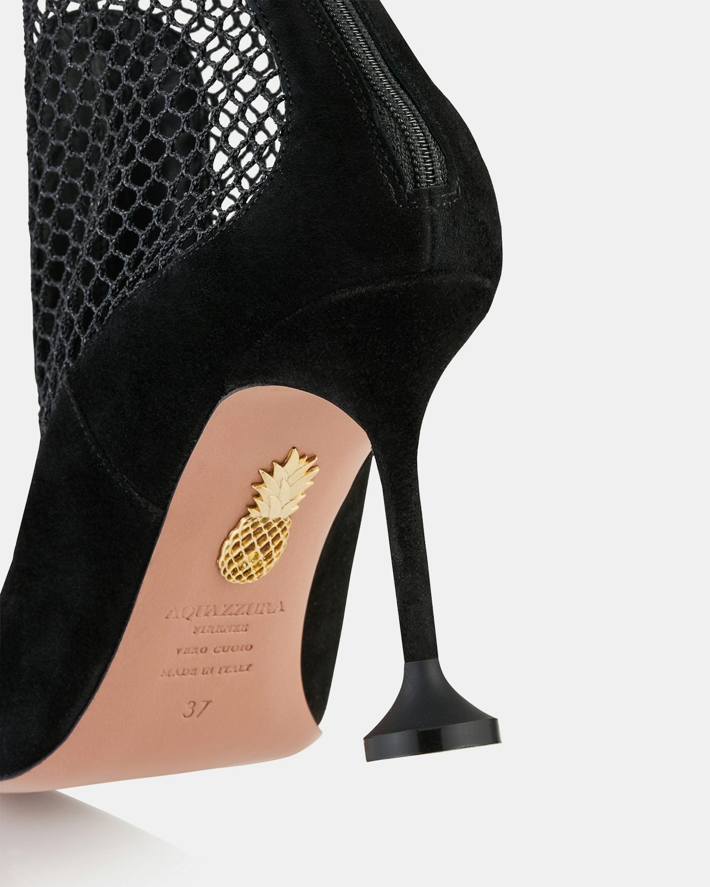 AQUAZZURA DAWN MESH BOOTIE - BEYMEN