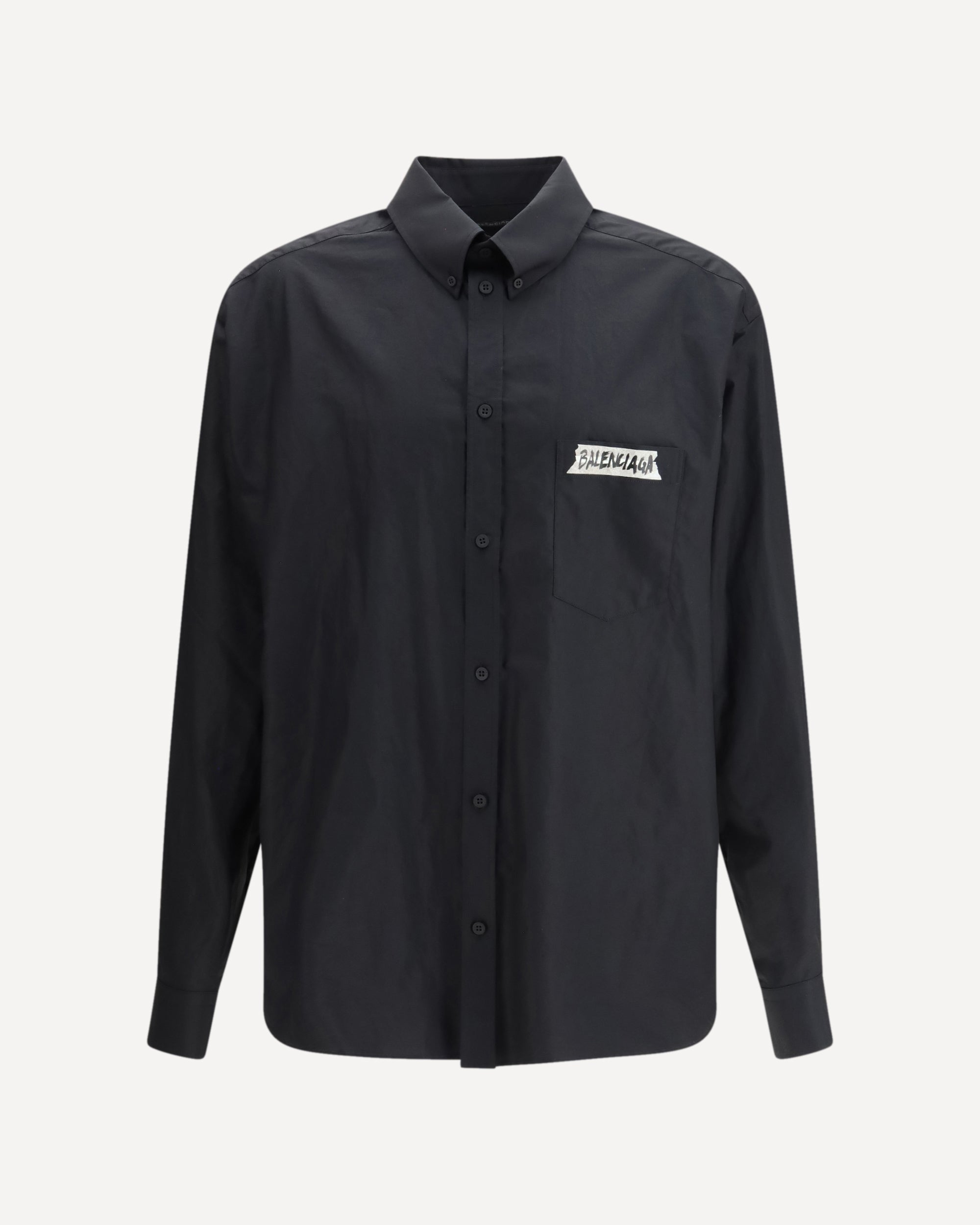 BALENCIAGA L/S LARGE FIT SHIRT - BEYMEN