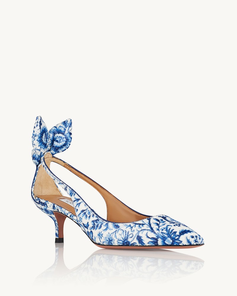 AQUAZZURA BOW TIE PUMP - BEYMEN