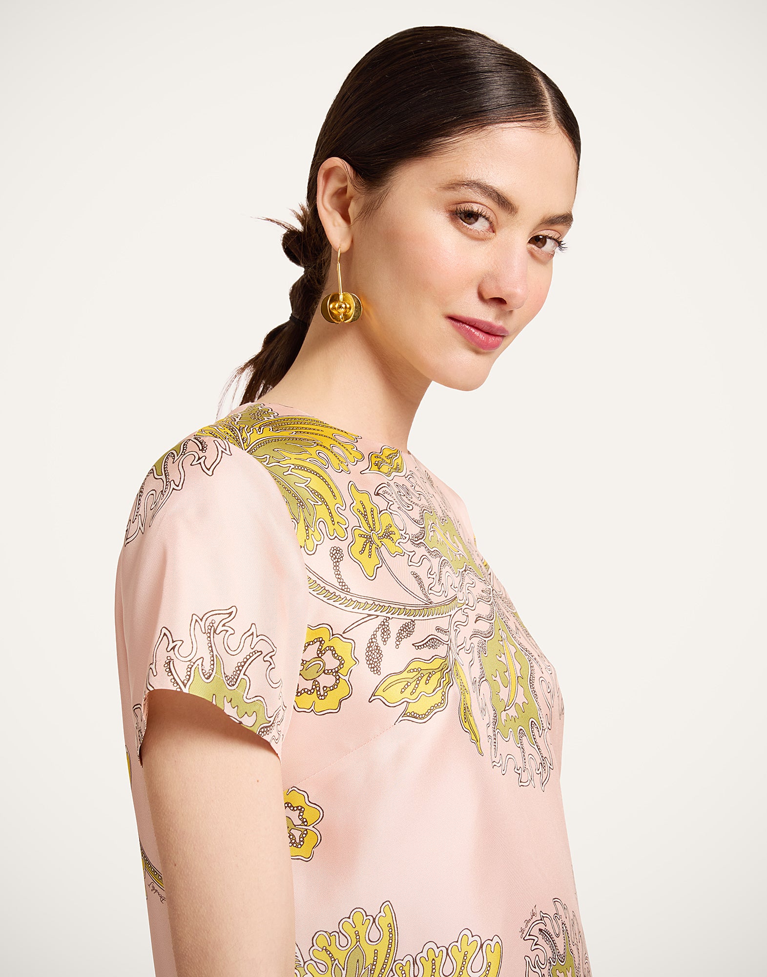 LA DOUBLEJ MINI SWING DRESS - BEYMEN