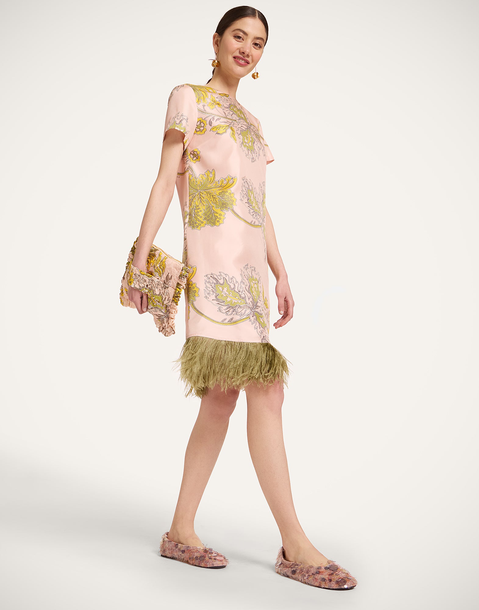 LA DOUBLEJ MINI SWING DRESS - BEYMEN