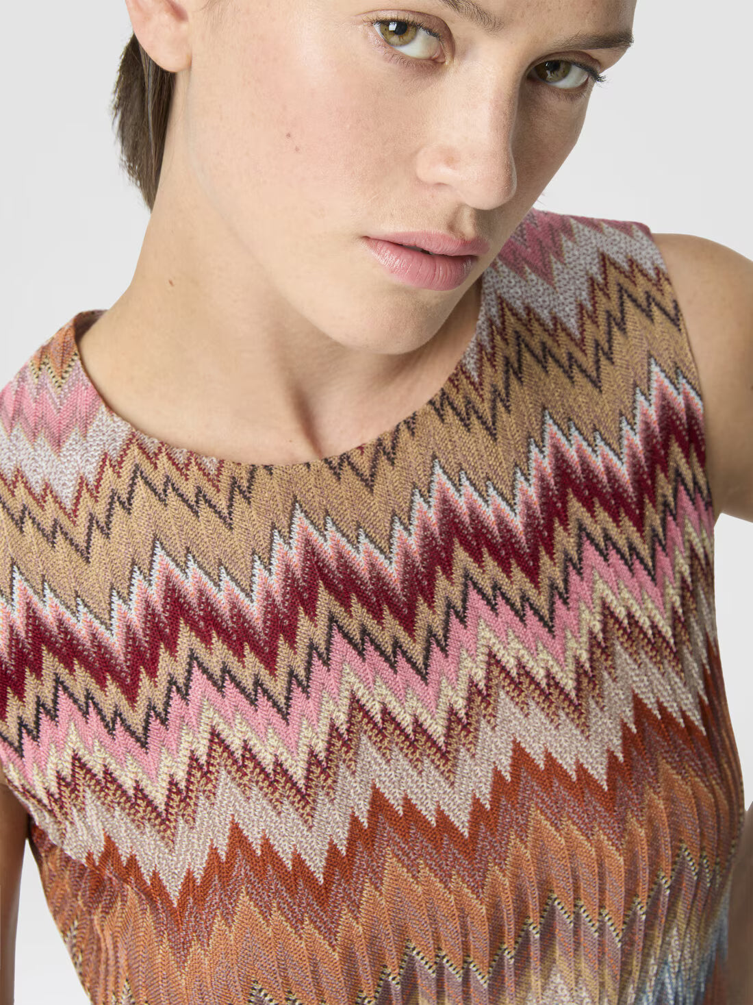 MISSONI SLEEVELESS SHORT DRESS