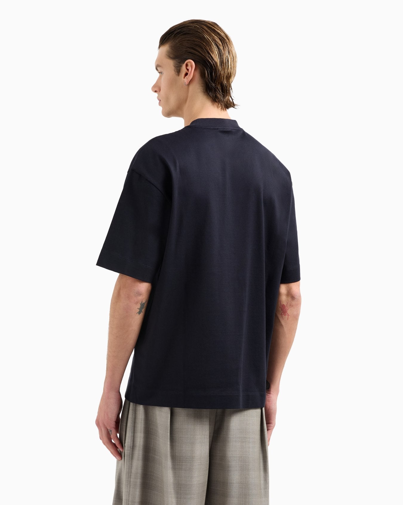 EMPORIO ARMANI EMBROIDERY T-SHIRT - BEYMEN